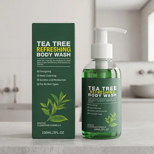 Gel Refrescante Teas Tree Para Hombres Y Mujeres Para Alivia