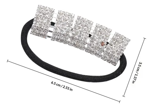 Diadema De Cristal Artificial, Cintas Para El Pelo, Cola De