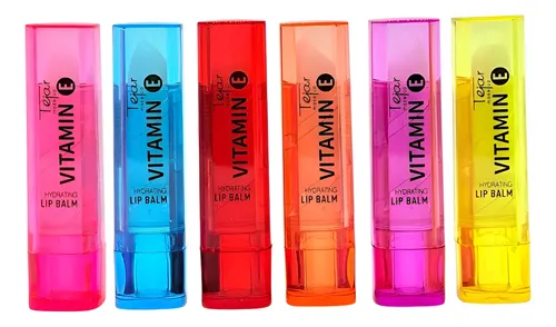 Balsamo Labial Protector Vitamina E Aroma Tejar (pack X 6)