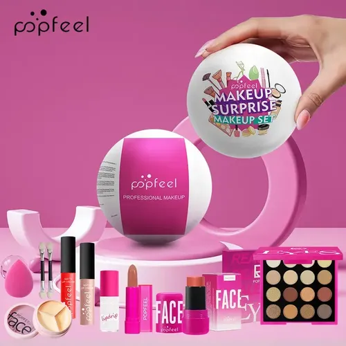 Set De Regalo Popfeel Surprise Con Forma De Bola De Maquilla