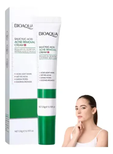 Crema Antiacné Con Ácido Salicílico Para Piel Grasa 20 G, Z