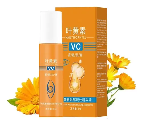 Aceite Antiarrugas De Luteína De 8 Ml Que Mejora Las Ojeras  Madura Día/noche