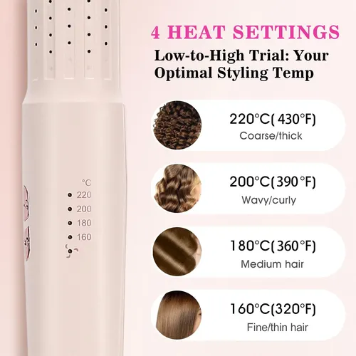 Plancha Alisadora Y Rizadora Arasyleon Airflow Styler  Colo