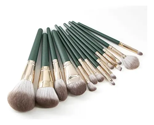 Brochas De Maquillaje 14 Piezas Regalo San Valentin