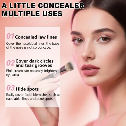 Corrector Iluminador Ojos Luminance Milano 5g Rosa