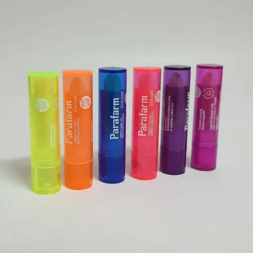Protector Labial Con Manteca De Cacao Parafarm Colours X 24