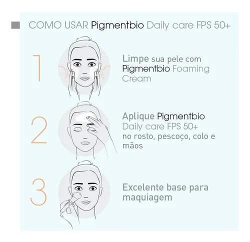 Crema facial de cuidado diario Bioderma Pigmentbio 50+ 40ml