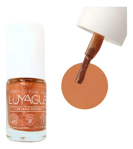 Esmalte De Uñas Perlado Luyagus Secado Rapido Varios Colores