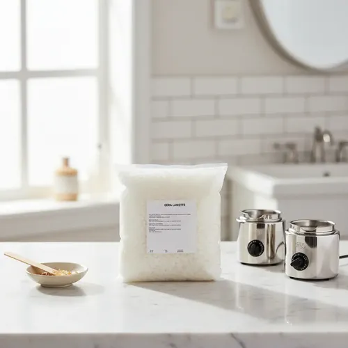 Cera Lanette Vegetal Basf 1kg Emulsionante Para Depilación