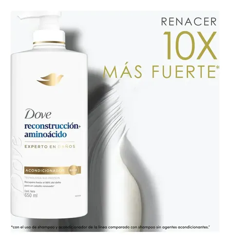 Acondicionador Dove Reconstrucción + Aminoácido 650 Ml