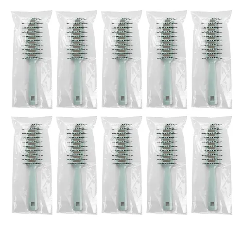Cepillo De Pelo Bulk Fafortune Fashion Green Para Cabello Ri