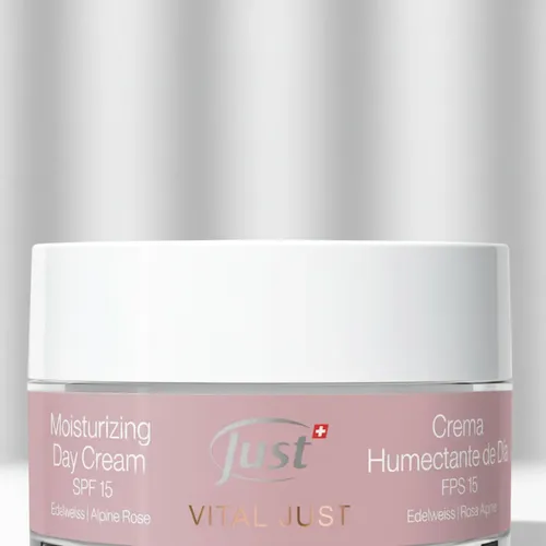 Crema Humectante De Día Línea Vital Just 2025 + Todo Tipo De Piel Día