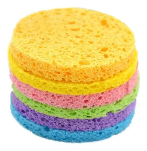 . 50 Pcs Makeup Remover Face Loofah – Unidad A $36466
