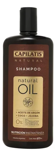 Shampoo + Balsamo Capilatis Natural Oil X 420 Ml
