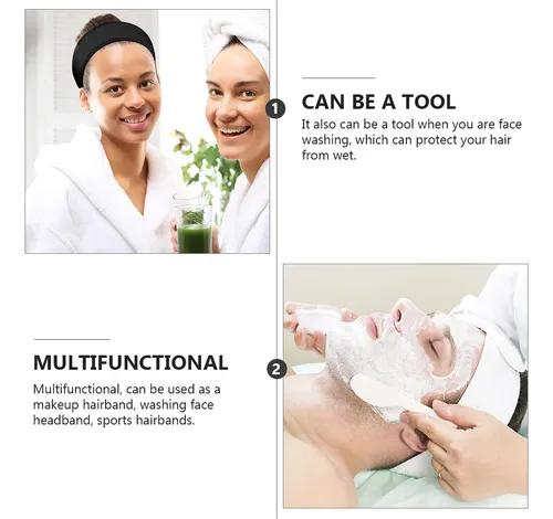 Set De 3 Bandas Para Cabello Ajustables, Duraderas Y Flexibl