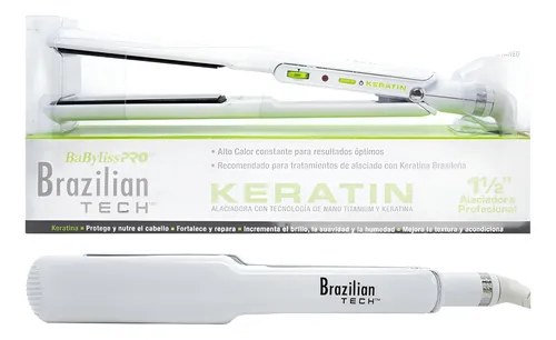Babyliss Brazilian Tech Plancha Pelo Keratina