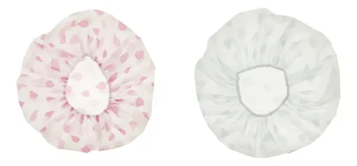 6 Piezas Gorro De Baño Impermeable Para Ducha Y Cocina As Shown