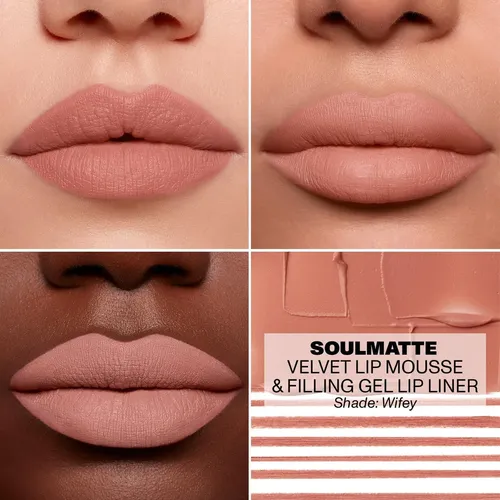 Lápiz Gel Labial Morphe Soulmatte Wifey (0.01 Oz)