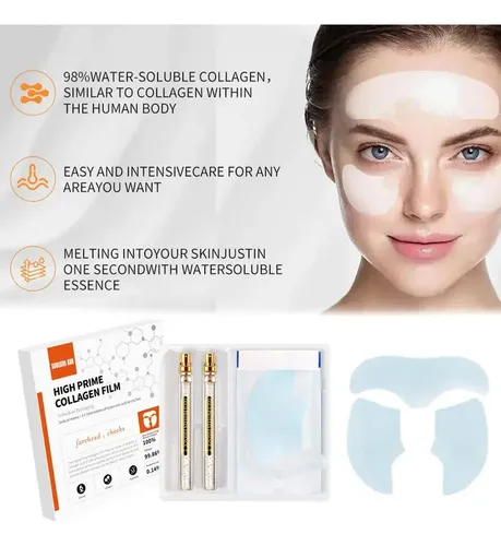 Colágeno Facial Hidrosoluble Antiage Reafirmante En Parches