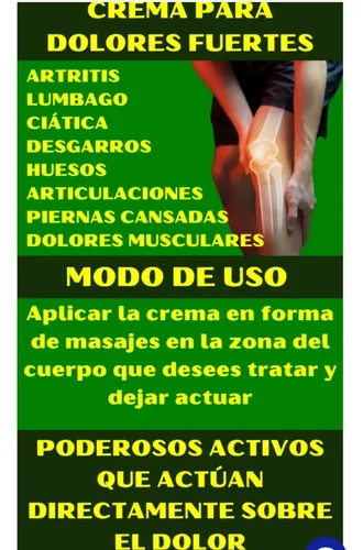 Crema Para Dolores Fuertes Alidol