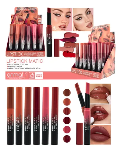 Labial Matte En Barra Tei Cosmética