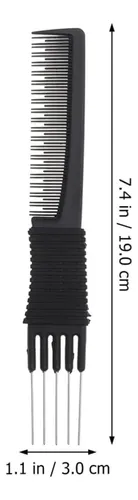 Peine Profesional For Cabello De Acero Y Carbono 6pieza Y