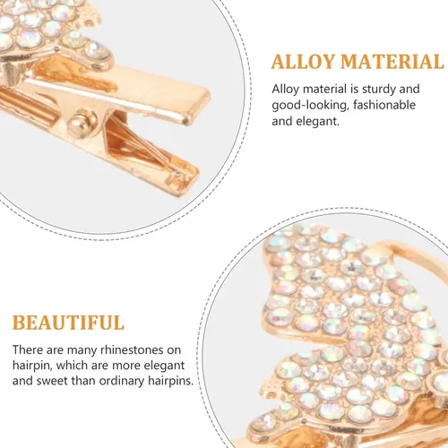 5 Broches Para El Pelo Con Perlas A La Moda Para Mujer