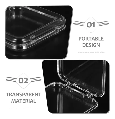 Caja De Almacenamiento De Uñas De Acrílico Transparente Para