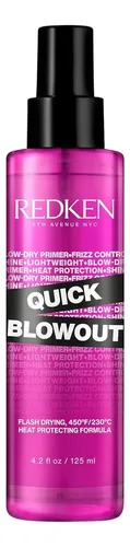 Redken Quick Blowout Spray Protect. Calor 450f Cabello Fino