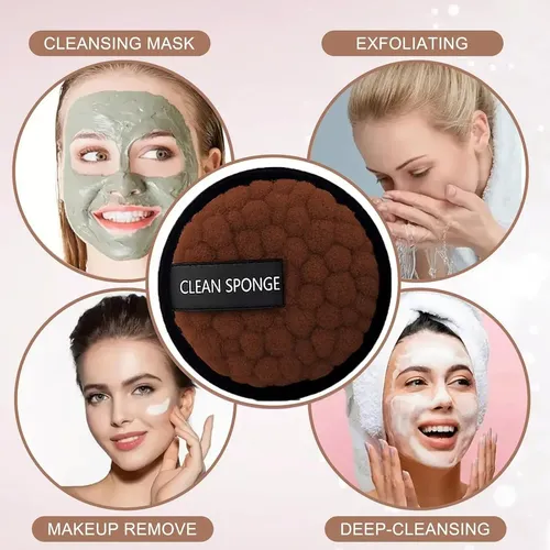 F Esponja Maquillaje Beauty Cara Blender Aplicador For P