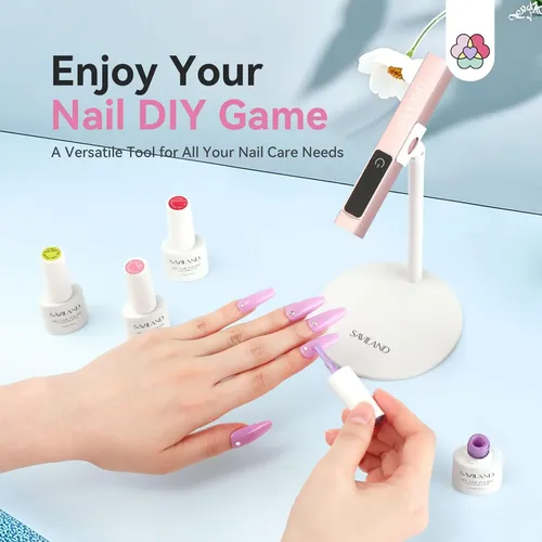 Lámpara Uv Led Recargable Para Uñas De Gel 10s Portátil Prem