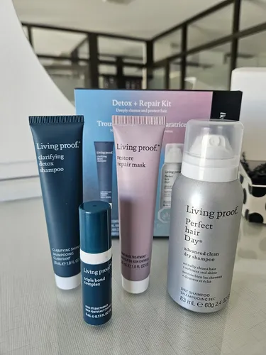 Living Proof Detox + Repair Kit Capilar Sephora