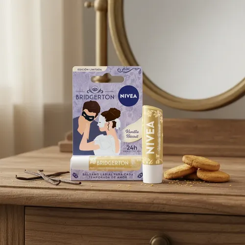 Nivea Lip Care Bridgerton Vainilla Biscuit