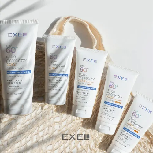 Exel Fotoprotector Solar Fps 60. Uva + Uvb + Luz Azul 150ml