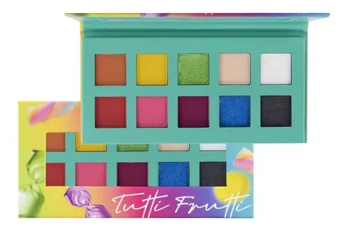 Paleta De Sombras Tutti Frutti Color De La Sombra Mixto