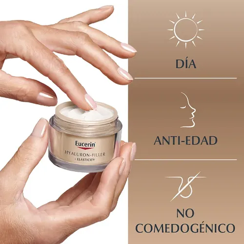 Crema Día Antiedad Eucerin Hyaluron-filler+elasticity X 50ml