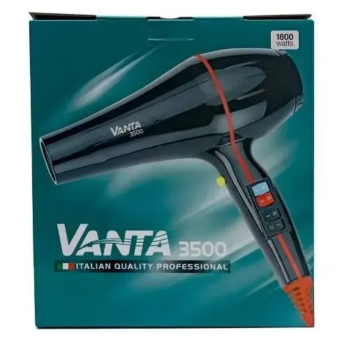 Vanta 3500 Secador De Pelo Peluqueria Profesional 1800 Watts