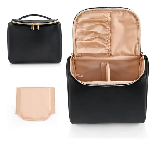 Bolsa De Maquillaje Negra Bolsas De Cosméticos -jxs1
