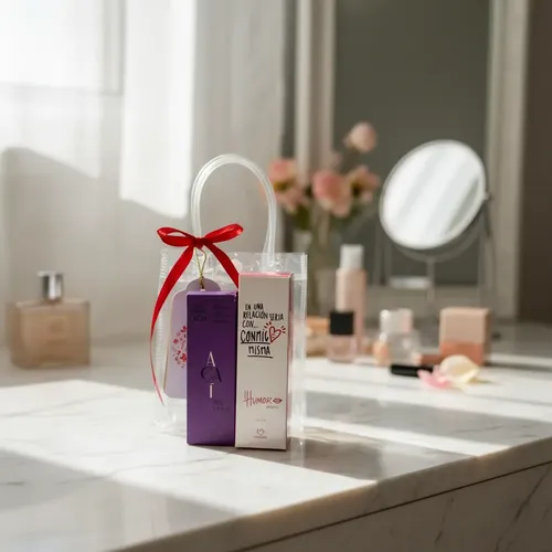 Set Regalo Mujer Natura Perfume Humor Proprio 25ml Y Crema