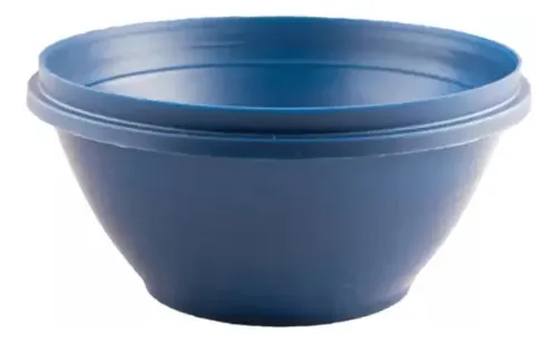 Bowl Plastico Tintura Bols Peluqueria X6 Unidades 13 X 6 Cm Tono Negro