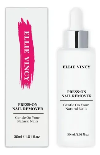 Removedor De Uñas Press-on Ellie Vincy Ngr0001 30 Ml