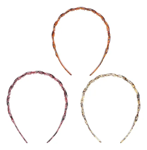 6 Unidades De Aros De Resina Para El Pelo En Forma De U, Dia