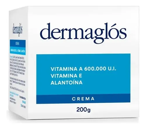 Crema Dermaglos Terapeutica Vitamina A, E Y Alantoina X 200g