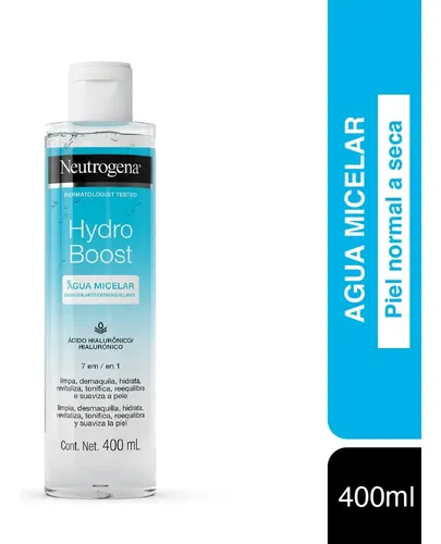 Neutrogena Agua Micelar Desmaquillante Ácido Hialurónico Hyd