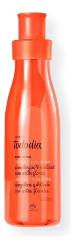 Body splash Natura Tododia Durazno Y Flor De Pera mujer 200mL