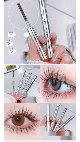 Mascara Pestañas Alargador Negro Tubo Mujer Resistente Mla Multicolored