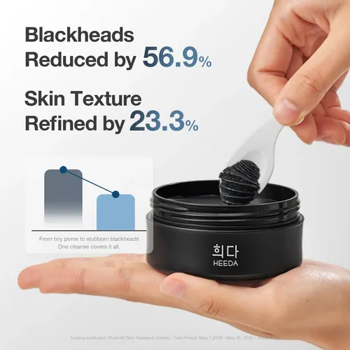 Bálsamo Limpiador Heeda Charcoal All In One Nutritive 100ml