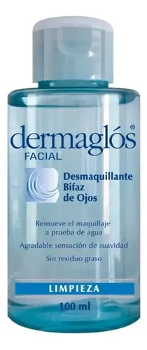 Desmaquillante bifaz de ojos y labios Dermaglós x100ml