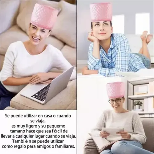 D Jj Gorro Toalla Para Cabello, Secado Rápido Portátil O