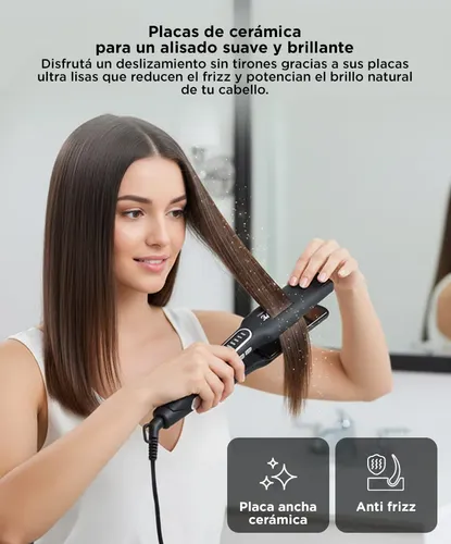 Planchita De Pelo Care By Gadnic Titanio Temperatura Nano
